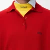 Sweter polo z mieszanki kaszmiru i jedwabiu