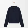 Sweter polo z wełny Sweter polo z wełny