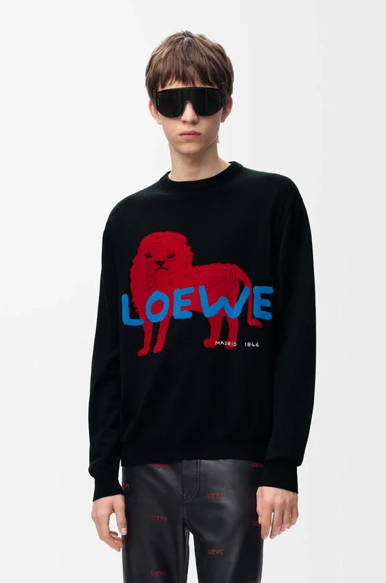Sweter z bawełny i jedwabiu Sweter z bawełny i jedwabiu