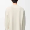 Sweter z kieszenią „Anagram” z mieszanki bawełny Sweter z kieszenią „Anagram” z mieszanki bawełny