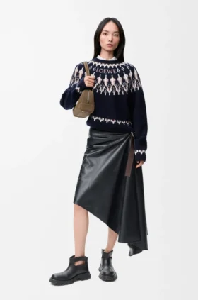 Sweter z mieszanki wełny