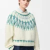 Sweter z mieszanki wełny