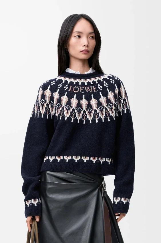 Sweter z mieszanki wełny Sweter z mieszanki wełny