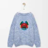 Sweter z mieszanki wełny i moheru Sweter z mieszanki wełny i moheru