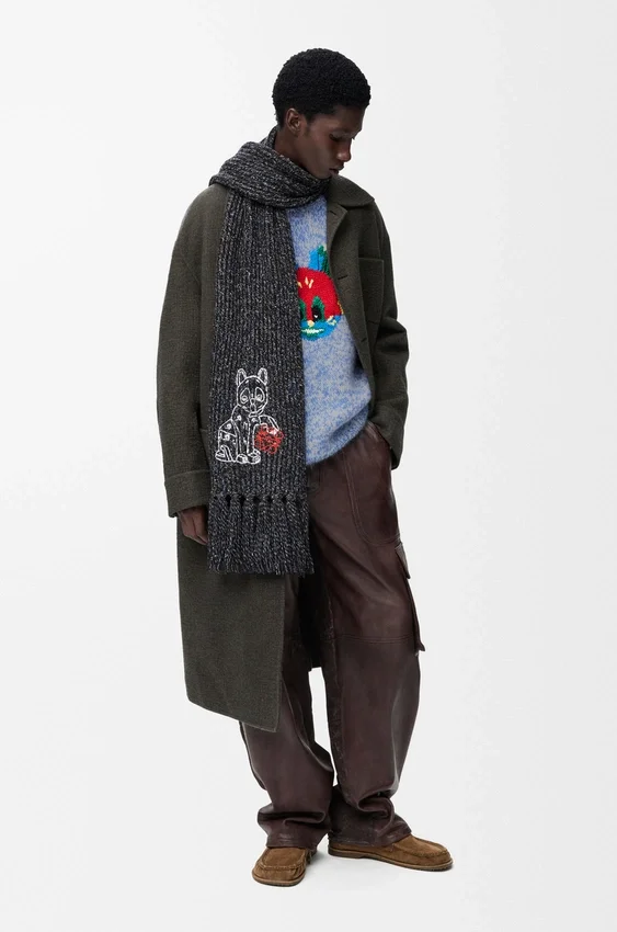 Sweter z mieszanki wełny i moheru Sweter z mieszanki wełny i moheru
