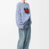 Sweter z mieszanki wełny i moheru Sweter z mieszanki wełny i moheru