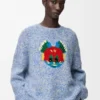 Sweter z mieszanki wełny i moheru Sweter z mieszanki wełny i moheru
