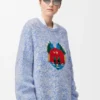 Sweter z mieszanki wełny i moheru Sweter z mieszanki wełny i moheru