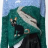 Sweter z wełny i moheru Sweter z wełny i moheru