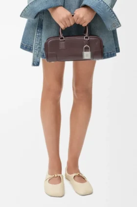 Torba Amazona 23 w wersji skróconej z błyszczącej skóry cielęcej Torba Amazona 23 w wersji skróconej z błyszczącej skóry cielęcej