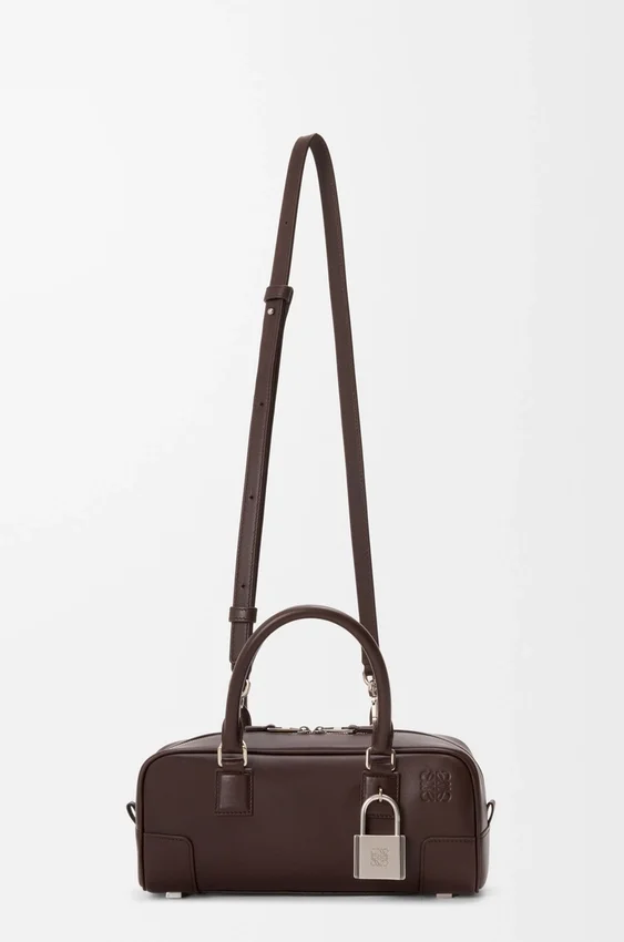 Torba Amazona 23 w wersji skróconej z błyszczącej skóry cielęcej Torba Amazona 23 w wersji skróconej z błyszczącej skóry cielęcej