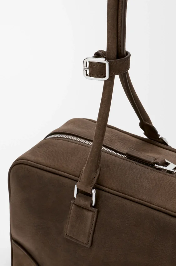Torba Amazona 31 w wersji skróconej z ziarnistego nubuku Torba Amazona 31 w wersji skróconej z ziarnistego nubuku