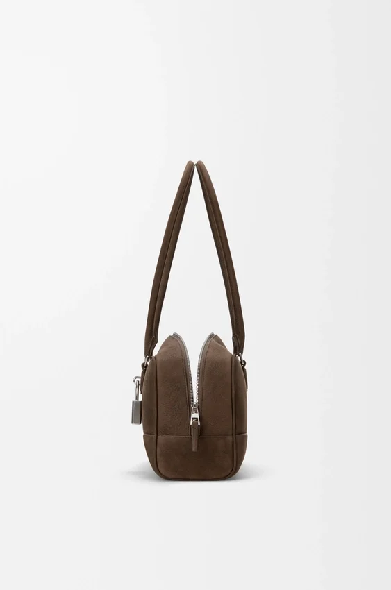 Torba Amazona 31 w wersji skróconej z ziarnistego nubuku Torba Amazona 31 w wersji skróconej z ziarnistego nubuku