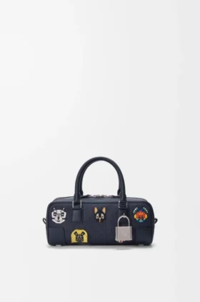 Torba Cats Amazona 23 w wersji skróconej z haftowanego dżinsu