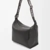 Torba Cubi Crossbody z miękkiej, gładkiej skóry cielęcej i żakardu Torba Cubi Crossbody z miękkiej, gładkiej skóry cielęcej i żakardu