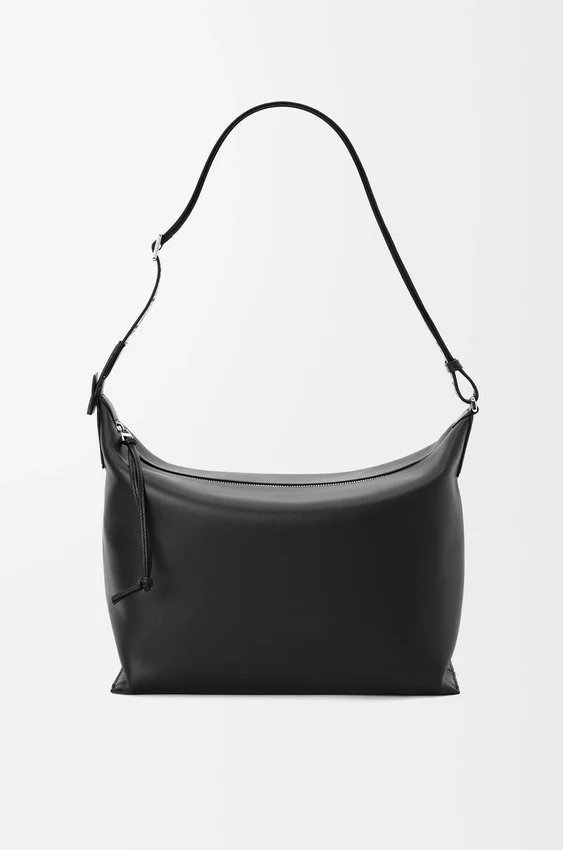 Torba Cubi Crossbody z miękkiej, gładkiej skóry cielęcej i żakardu Torba Cubi Crossbody z miękkiej, gładkiej skóry cielęcej i żakardu