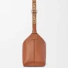 Torba Cubi Crossbody z miękkiej, gładkiej skóry cielęcej i żakardu Torba Cubi Crossbody z miękkiej, gładkiej skóry cielęcej i żakardu
