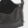 Torba Cubi Crossbody z miękkiej, gładkiej skóry cielęcej i żakardu Torba Cubi Crossbody z miękkiej, gładkiej skóry cielęcej i żakardu