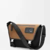 Torba Flex Messenger w rozmiarze średnim z płótna i zamszu Torba Flex Messenger w rozmiarze średnim z płótna i zamszu