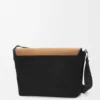 Torba Flex Messenger w rozmiarze średnim z płótna i zamszu Torba Flex Messenger w rozmiarze średnim z płótna i zamszu