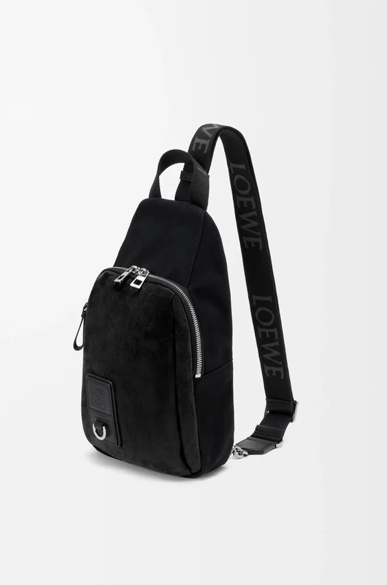Torba Flex Sling z płótna i zamszu Torba Flex Sling z płótna i zamszu