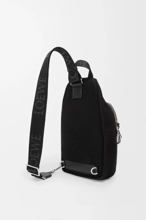 Torba Flex Sling z płótna i zamszu Torba Flex Sling z płótna i zamszu