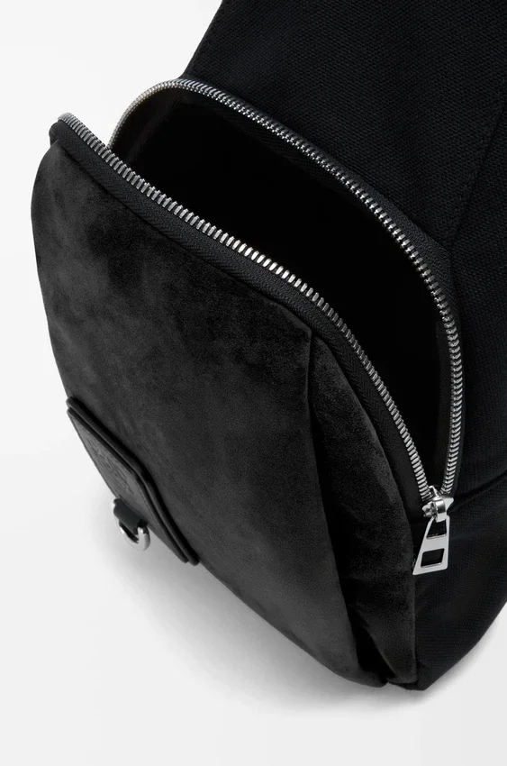 Torba Flex Sling z płótna i zamszu Torba Flex Sling z płótna i zamszu