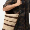 Torba „Loop Bucket” z rafii Torba „Loop Bucket” z rafii