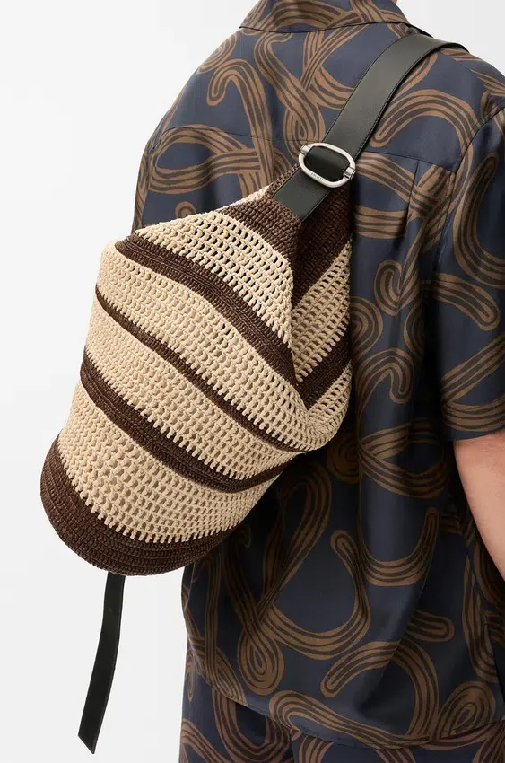 Torba „Loop Bucket” z rafii Torba „Loop Bucket” z rafii