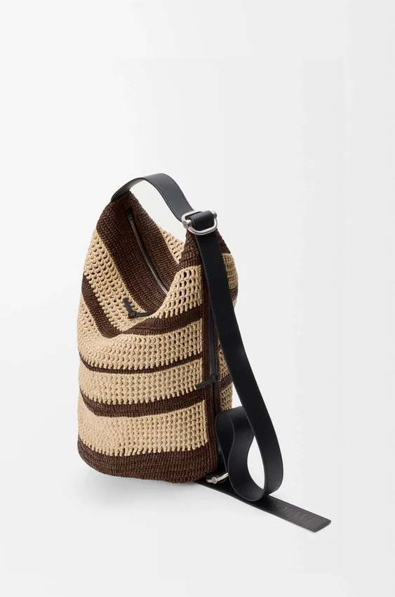 Torba „Loop Bucket” z rafii Torba „Loop Bucket” z rafii