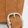 Torba „Loop Bucket” z zamszowej skóry cielęcej Torba „Loop Bucket” z zamszowej skóry cielęcej