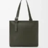 Torba „Loop Zipped Tote” z miękkiej skóry cielęcej o ziarnistej fakturze Torba „Loop Zipped Tote” z miękkiej skóry cielęcej o ziarnistej fakturze