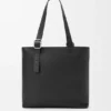 Torba „Loop Zipped Tote” z miękkiej skóry cielęcej o ziarnistej fakturze Torba „Loop Zipped Tote” z miękkiej skóry cielęcej o ziarnistej fakturze