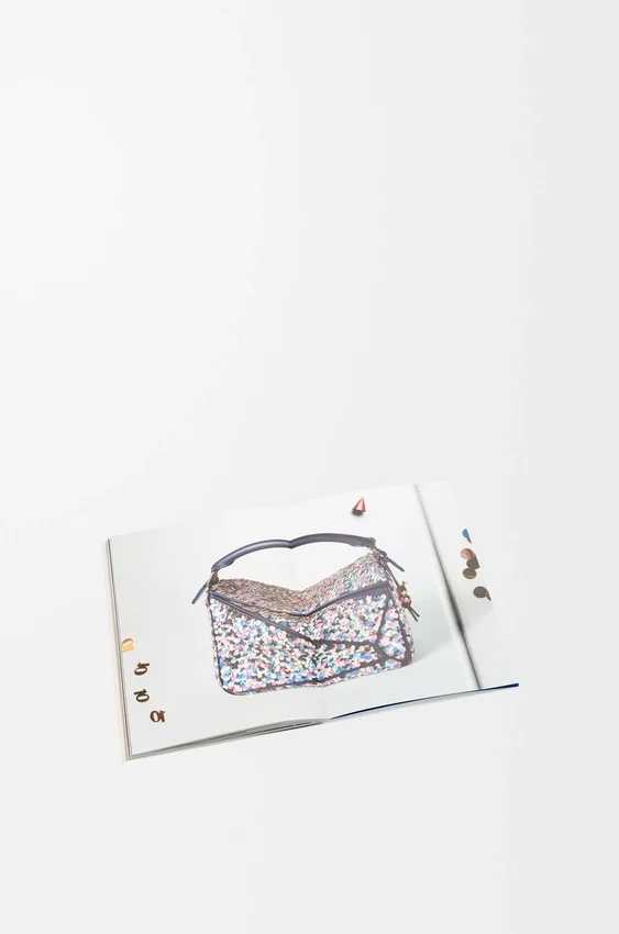Torba Puzzle 10 Confetti z klasycznej skóry cielęcej Torba Puzzle 10 Confetti z klasycznej skóry cielęcej