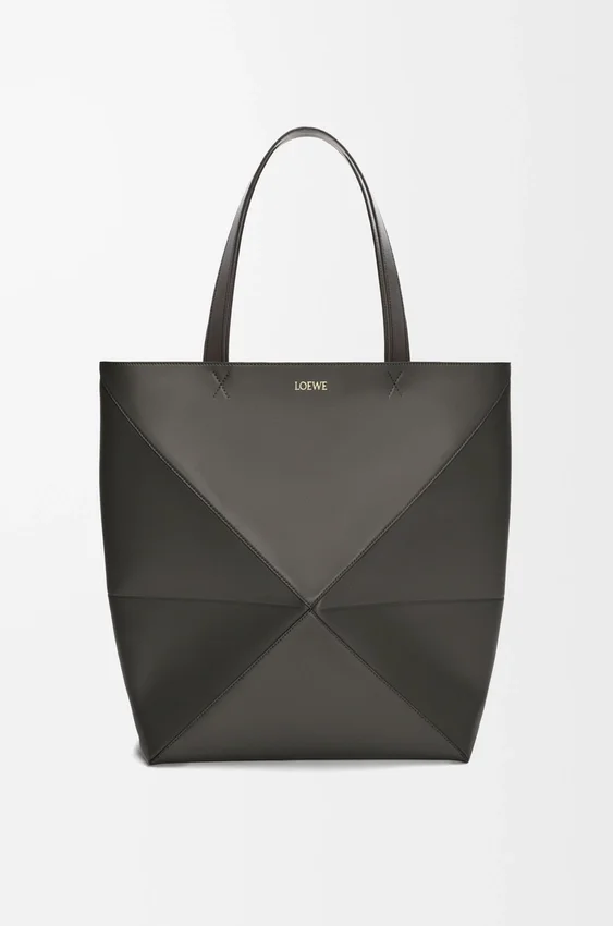 Torba Puzzle Fold XL z błyszczącej skóry cielęcej Torba Puzzle Fold XL z błyszczącej skóry cielęcej