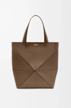 Torba Puzzle Fold XL z błyszczącej skóry cielęcej Torba Puzzle Fold XL z błyszczącej skóry cielęcej