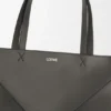 Torba Puzzle Fold XL z błyszczącej skóry cielęcej Torba Puzzle Fold XL z błyszczącej skóry cielęcej