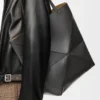 Torba Puzzle Fold XL z błyszczącej skóry cielęcej Torba Puzzle Fold XL z błyszczącej skóry cielęcej