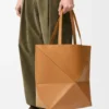 Torba Puzzle Fold XL z błyszczącej skóry cielęcej