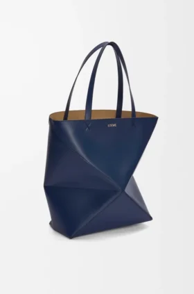 Torba Puzzle Fold XL z błyszczącej skóry cielęcej Torba Puzzle Fold XL z błyszczącej skóry cielęcej