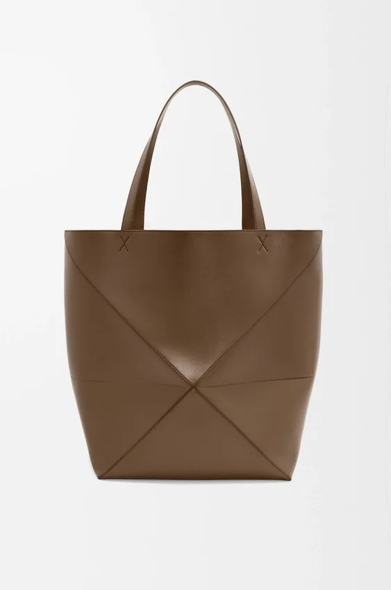 Torba Puzzle Fold XL z błyszczącej skóry cielęcej Torba Puzzle Fold XL z błyszczącej skóry cielęcej