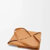 Torba Puzzle Fold XL z błyszczącej skóry cielęcej