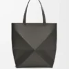 Torba Puzzle Fold XL z błyszczącej skóry cielęcej Torba Puzzle Fold XL z błyszczącej skóry cielęcej