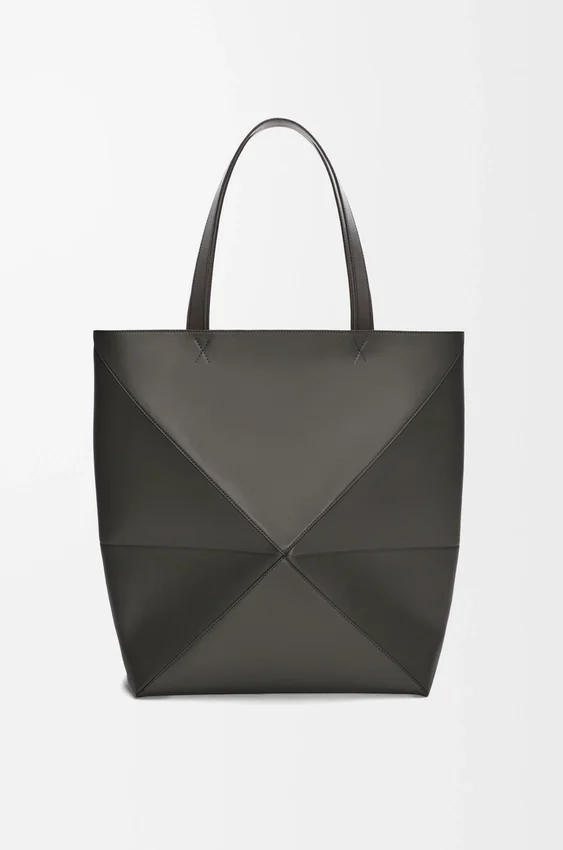 Torba Puzzle Fold XL z błyszczącej skóry cielęcej Torba Puzzle Fold XL z błyszczącej skóry cielęcej