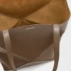 Torba Puzzle Fold XL z błyszczącej skóry cielęcej Torba Puzzle Fold XL z błyszczącej skóry cielęcej