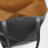 Torba Puzzle Fold XL z błyszczącej skóry cielęcej