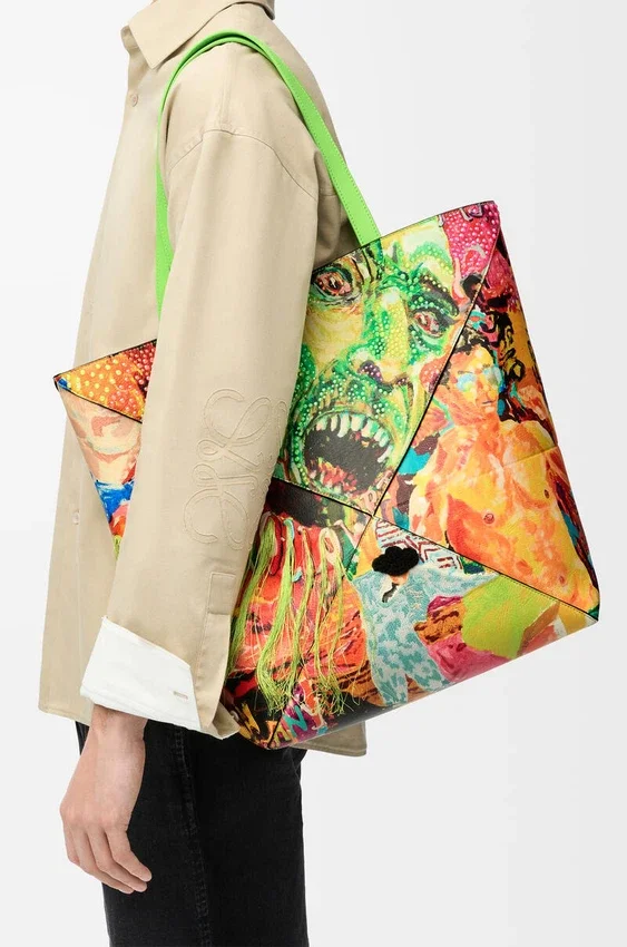 Torba Puzzle Fold XL z klasycznej skóry cielęcej Torba Puzzle Fold XL z klasycznej skóry cielęcej