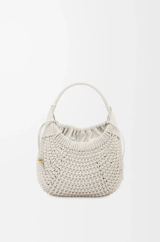 Torba typu hobo „Diamond” ze skóry cielęcej Torba typu hobo „Diamond” ze skóry cielęcej