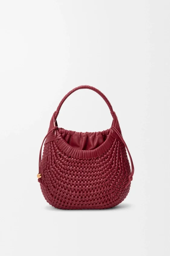 Torba typu hobo „Diamond” ze skóry cielęcej Torba typu hobo „Diamond” ze skóry cielęcej