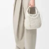 Torba typu hobo „Diamond” ze skóry cielęcej Torba typu hobo „Diamond” ze skóry cielęcej